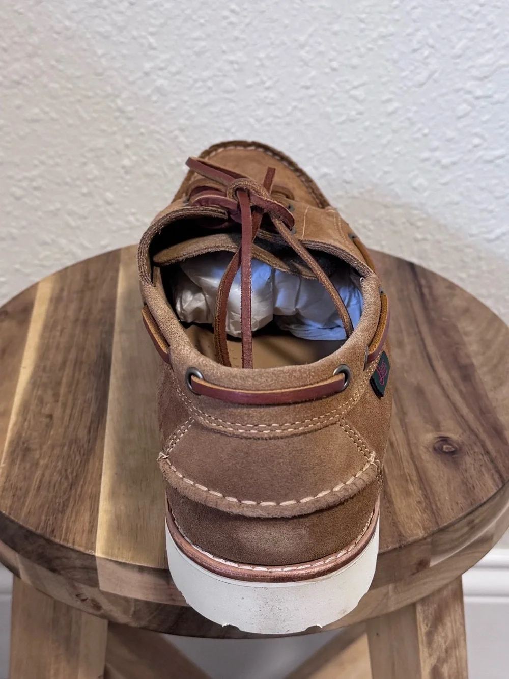 G.H. Bass Ranger Camp Moc Suede Brown Shoes Men’s 12 NIB